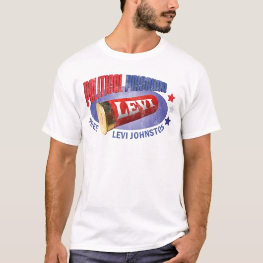 Politieke gevangene Levi Johnston T-shirt (Voorkant)