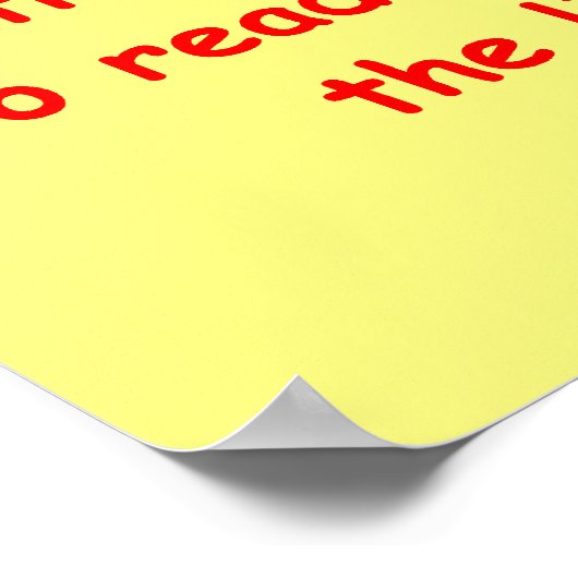 politieke grap poster (Hoek)