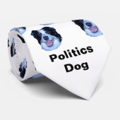 Politieke grenzen collie zullen de waarheid in de  stropdas (Opgerold)