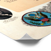  politieke grondleggers en verklaring poster (Hoek)