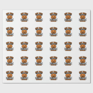 Politieke Halloween Kostuum Pompoen Vintage Shirt_ Cadeaupapier