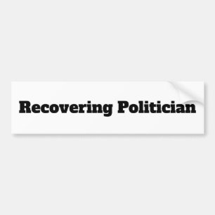 Politieke humor bumpersticker