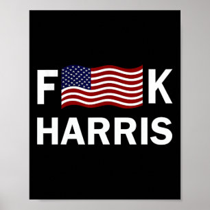 Politieke humor van Kamala Harris Conservatieve Re Poster