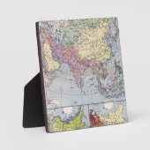 Politieke kaart | Azië Fotoplaat (Voorkant)