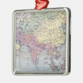 Politieke kaart | Azië Metalen Ornament (Links)