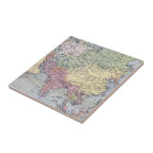 Politieke kaart | Azië Tegeltje (Zijkant)