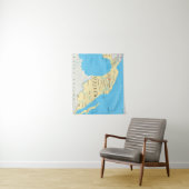 Politieke kaart Mexico Wandkleed (In situ)