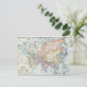 Politieke kaart van Azië (1916) (Staand voorkant)