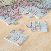 Politieke kaart van Azië (1916) Legpuzzel (Zijkant)