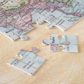 Politieke kaart van Azië (1916) Legpuzzel (Zijkant)