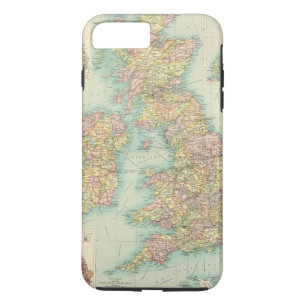 politieke kaart van de Britse eilanden Case-Mate iPhone Case
