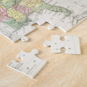  politieke kaart van de Verenigde Staten (1833) Legpuzzel (Zijkant)