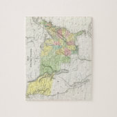  politieke kaart van de Verenigde Staten (1833) Legpuzzel (Verticaal)