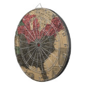 politieke kaart van de Verenigde Staten (1856) Dartbord (Voorkant Rechts)