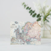 Politieke kaart van Europa (1916) (Staand voorkant)