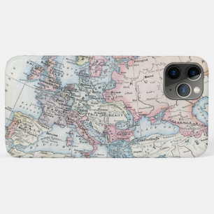 Politieke kaart van Europa (1916) Case-Mate iPhone Case