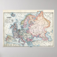 Politieke kaart van Europa (1916)