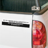 politieke mening bumpersticker (Op Truck)