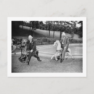 Politieke Merry-Go-Round, 1938 Feestdagenkaart