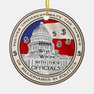 Politieke miljardairs ornament