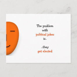 Politieke okes worden gekozen | Funny Quote Briefk Briefkaart