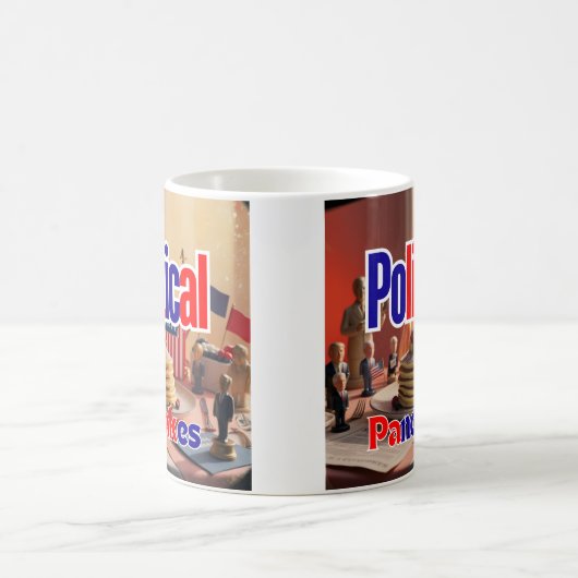 Politieke pannenkoeken Mok (Center)