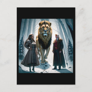 Politieke parodie op een populaire Christelijke ro Briefkaart