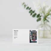 POLITIEKE PIGGIE VISITEKAARTJE (Staand voorkant)