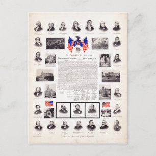  politieke Presidenten Briefkaart