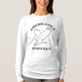Politieke pro-democratie t-shirt (Voorkant)