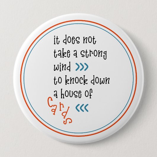 Politieke protestcampagne ronde button 4,0 cm (Voorkant)