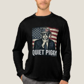 politieke satire Tri-Blend shirt (Voorkant volledig)