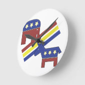 Politieke symbolen ronde klok (Hoek)