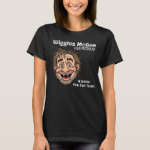Politieke T-shirt, Wiggles McGee voor president