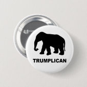 Politieke trumplican ronde button 5,7 cm (Voorkant /achterkant)