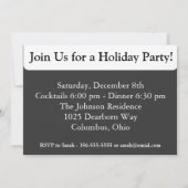 Politieke uitnodigingen spreken (Achterkant)