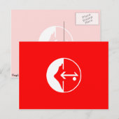 Politieke vlag Colombia Briefkaart (Voorkant / Achterkant)