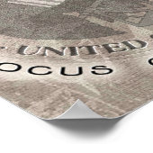 Politieke voorvechter van het bi-partisanale team poster (Hoek)