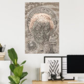 Politieke voorvechter van het bi-partisanale team poster (Thuiskantoor)