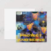 Politieke waardering collectie feestdagenkaart (Voorkant / Achterkant)