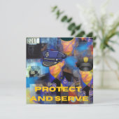 Politieke waardering collectie feestdagenkaart (Staand voorkant)