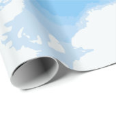 Politieke Wereldkaart Cadeaupapier (Rol Hoek)