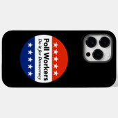 Politieke werknemers doen het voor de democratie Case-Mate iPhone case (Achterkant (horizontaal))