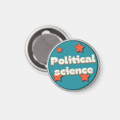 Politieke wetenschappen magneet (Voorkant / Achterkant)