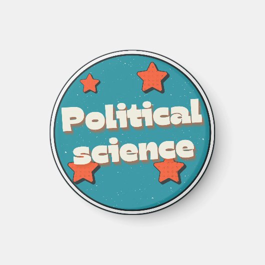 Politieke wetenschappen magneet (Voorkant)