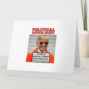 Politieke Witch Hunt van Donald Trump Kaart