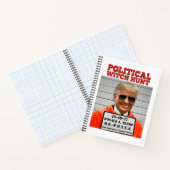 Politieke Witch Hunt van Donald Trump Notitieboek (Binnen)