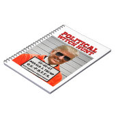 Politieke Witch Hunt van Donald Trump Notitieboek (Linkerzijde)