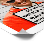 Politieke Witch Hunt van Donald Trump Poster (Hoek)