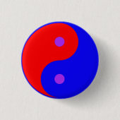 Politieke Yin Yang Button (Voorkant)